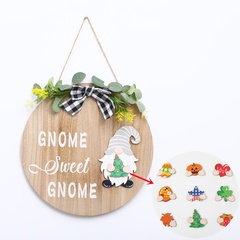 Weihnachten Rudolph Holz Gruppe Hängende Ornamente