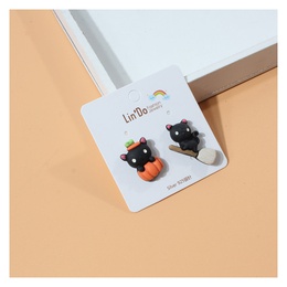 Fashion Pumpkin Plastic Ear Studs 1 Pairpicture10