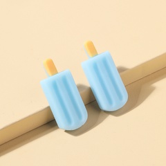 Cute Ice Cream Synthetic Resin Ear Studs 1 Pair