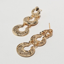 Vintage Style Geometric Alloy Plating Drop Earrings 1 Pairpicture7