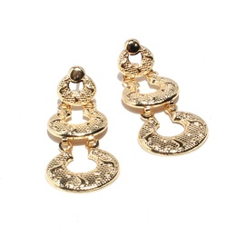 Vintage Style Geometric Alloy Plating Drop Earrings 1 Pairpicture8