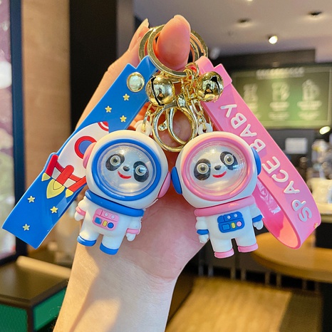 Fashion Panda Rubber Metal Bag Pendant Keychain's discount tags