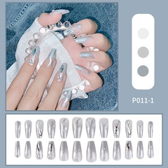 Fashion Geometric Synthetic Resin Nail Patches 1 Set Nail Supplies