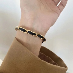 Fashion Geometric Alloy Plating Bracelets