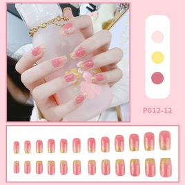 Fashion Flower Transparent ABS Nail Patches 1 Set Nail Suppliespicture8