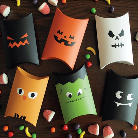 Víspera De Todos Los Santos Gracioso Patrón De Halloween Papel Festival Suministros para envolver regalos 1 Pieza's discount tags
