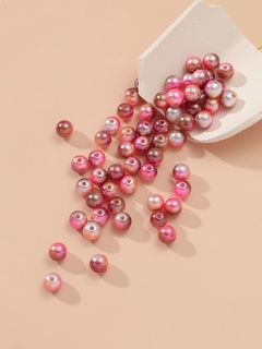 Simple Style Gradient Color Imitation Pearl Handmade Jewelry Accessories 64 PCs