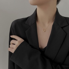 Simple Style Geometric Alloy Plating Necklace 1 Piece