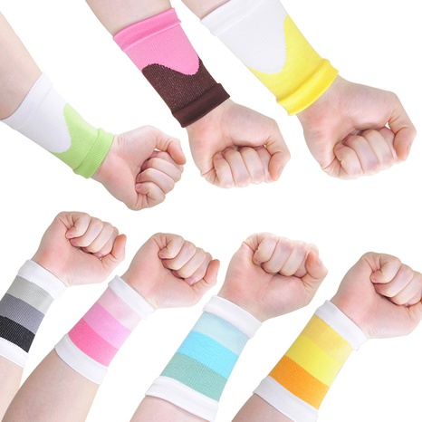Equipo de protección de los deportes de la manga del brazo elástico colorido de la moda's discount tags