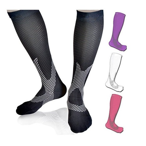 Unisex Sport Einfarbig Nylon Jacquard Socken's discount tags