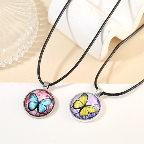 Fashion Butterfly Alloy Women'S Pendant Necklace 1 Piece's discount tags