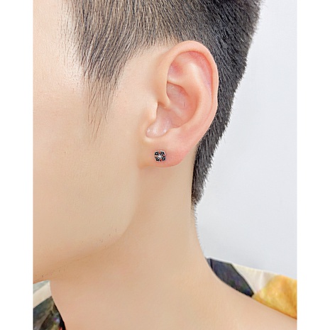 Fashion Cross Titanium Steel Ear Studs Stainless Steel Earrings's discount tags