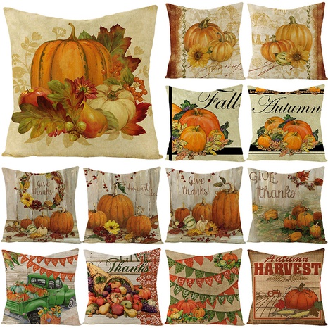 Cute Pumpkin Synthetic Fibre Pillow Cases's discount tags