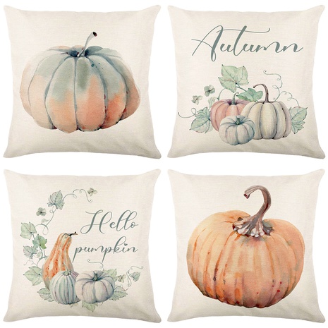 Cute Pumpkin Linen Pillow Cases's discount tags