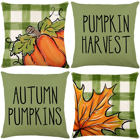 Pastoral Pumpkin Linen Pillow Cases's discount tags