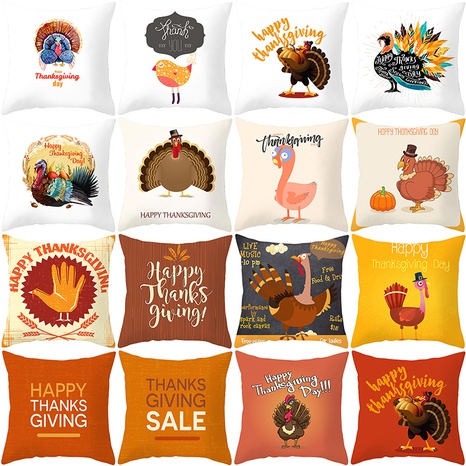 Cute Turkey Synthetic Fibre Pillow Cases's discount tags