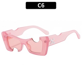 Unisex Fashion Solid Color Pc Square Full Frame Sunglassespicture13
