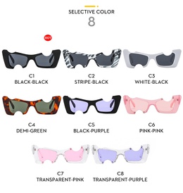 Unisex Fashion Solid Color Pc Square Full Frame Sunglassespicture5