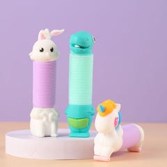 Tier Extension Tube kinder Neue Exotische Druck Relief Spielzeug