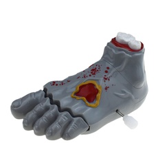 Funny Halloween Kids Plastic Gray Zombie Ghost Feet Toy