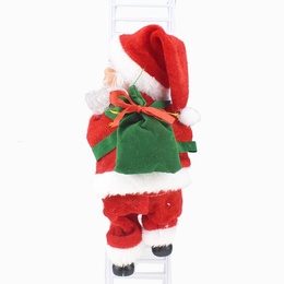 Lustige Elektrische Leiter Santa Claus Weihnachten Dekorationen Puppe Spielzeug Geschenkpicture19