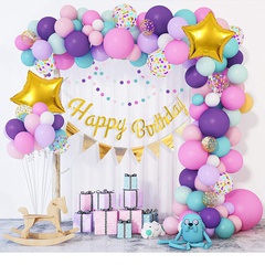 Birthday Colorful Star Paper Party Balloons 103 Pieces