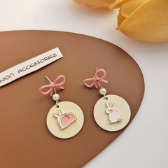Fashion Bow Knot Alloy Plating Women'S Earrings 1 Pair