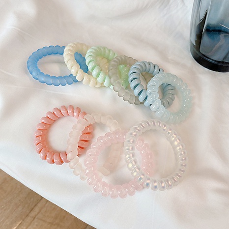 Fashion Solid Color Arylic Hair Tie 1 Piece's discount tags