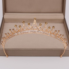 Fashion Crown Alloy Inlay Crystal Rhinestones 1 Piece