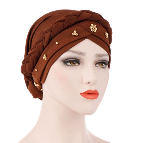 Women'S Fashion Solid Color Eaveless Beanie Hat's discount tags