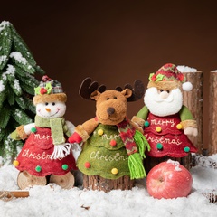 Weihnachten Süß Schneemann Tuch Gruppe Geschenk Taschen