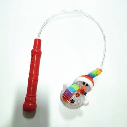 Fashion Colorful LED Luminous Portable Snowman Lantern Childrens Toyspicture7