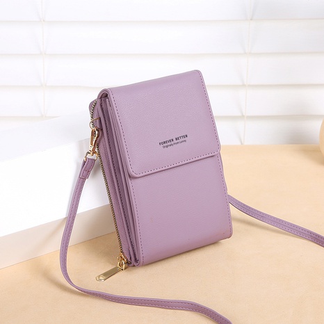 Women'S All Seasons PU Leather Solid Color Fashion Square Zipper Phone Wallet's discount tags
