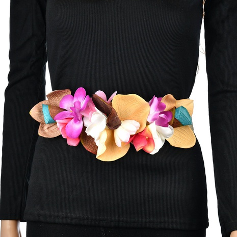 Sweet Flower Cloth Women'S Woven Belts's discount tags