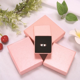 Fashion Simple Style Solid Color Paper Jewelry Boxespicture8