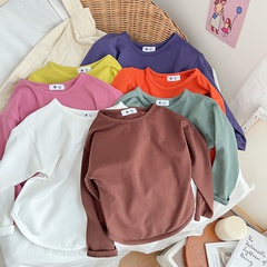 Fashion Solid Color Cotton Hoodies & Knitwears