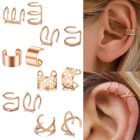 Ethnic Style Geometric Solid Color Stainless Steel Inlay Rhinestones Ear Studs 1 Piece's discount tags