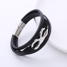 Casual Geometric Stainless Steel Plating Bangle 1 Piecepicture14