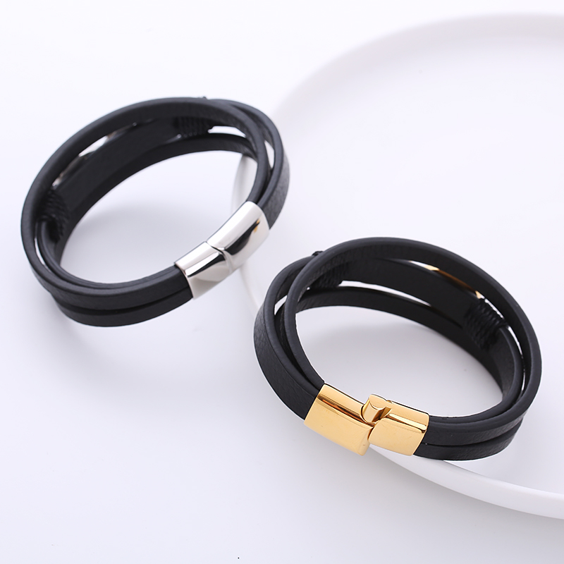 Casual Geometric Stainless Steel Plating Bangle 1 Piecepicture2