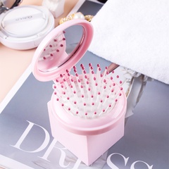 Basic Round Solid Color ABS Hairdressing comb