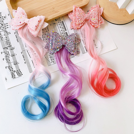 Princess Bow Knot Cloth Hair Clip's discount tags