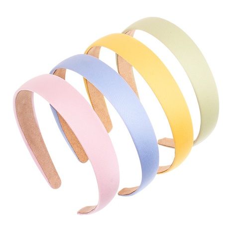 Simple Style Solid Color Cloth Hair Band 1 Piece's discount tags