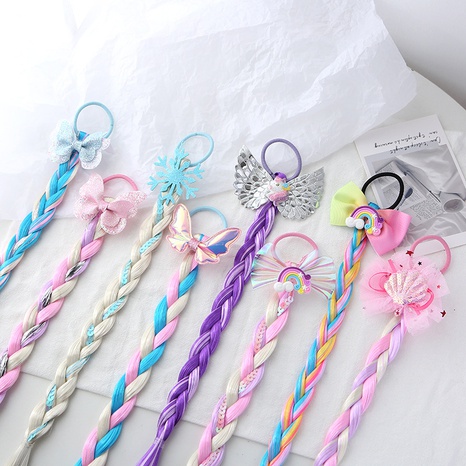 Princess Bow Knot chemical fiber Hair Tie's discount tags
