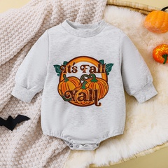 Halloween Fashion Pumpkin Cotton Baby Rompers