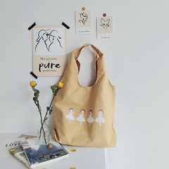 Women'S Fashion Cartoon Canvas Shopping bags