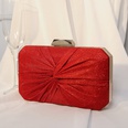 Red Blue Black Polyester Solid Color Square Clutch Evening Bagpicture12