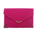 Red Purple Blue velvet Printing Square Clutch Evening Bagpicture13