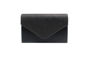 Blue Dark Blue Black flash fabric Solid Color Square Clutch Evening Bagpicture28