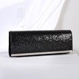 Yellow Black Pink Pu Leather Solid Color Square Clutch Evening Bagpicture14