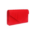 Yellow Red Green Plush Polyester Solid Color Square Clutch Evening Bagpicture63